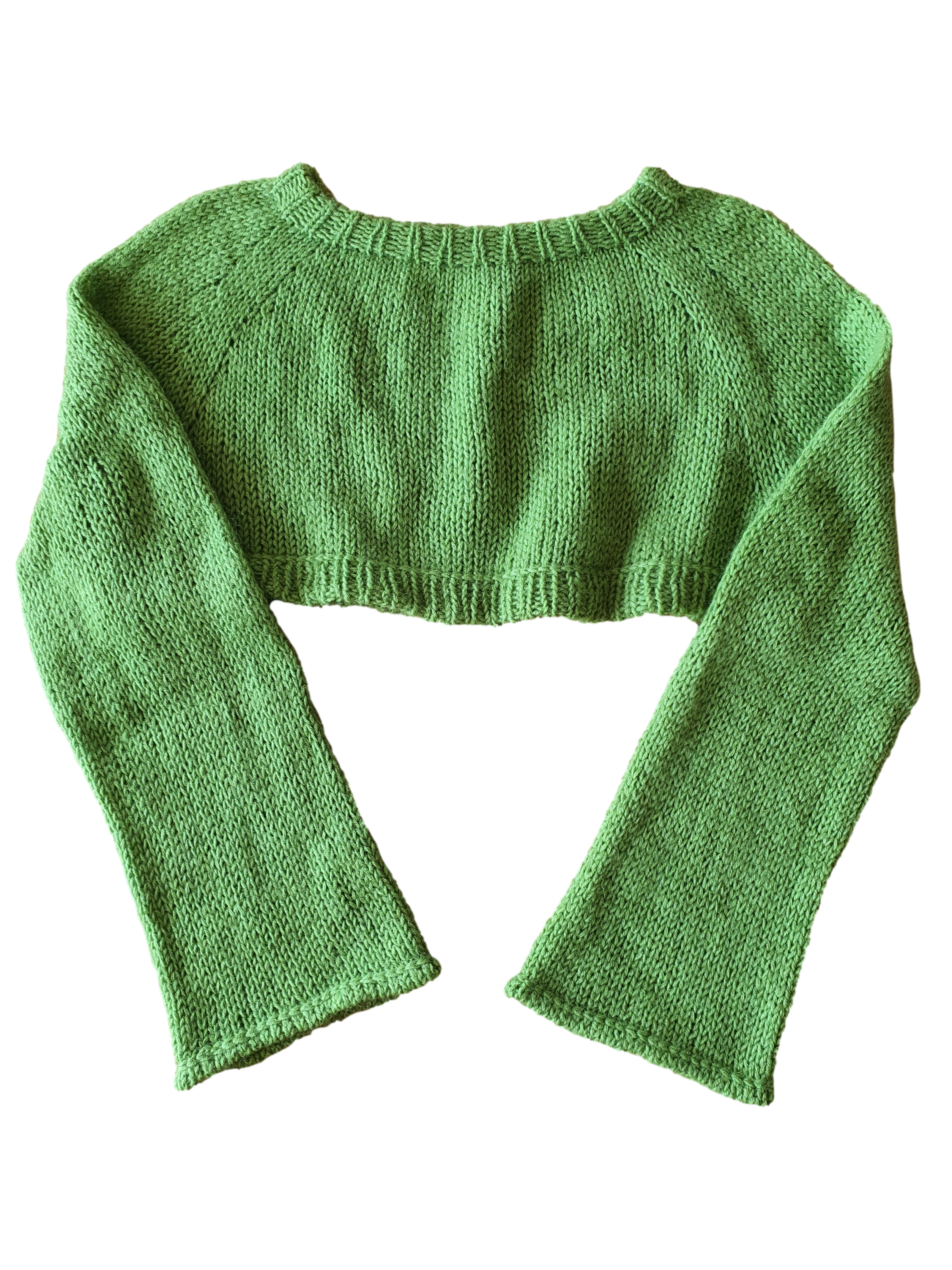 Le Pull court mohair