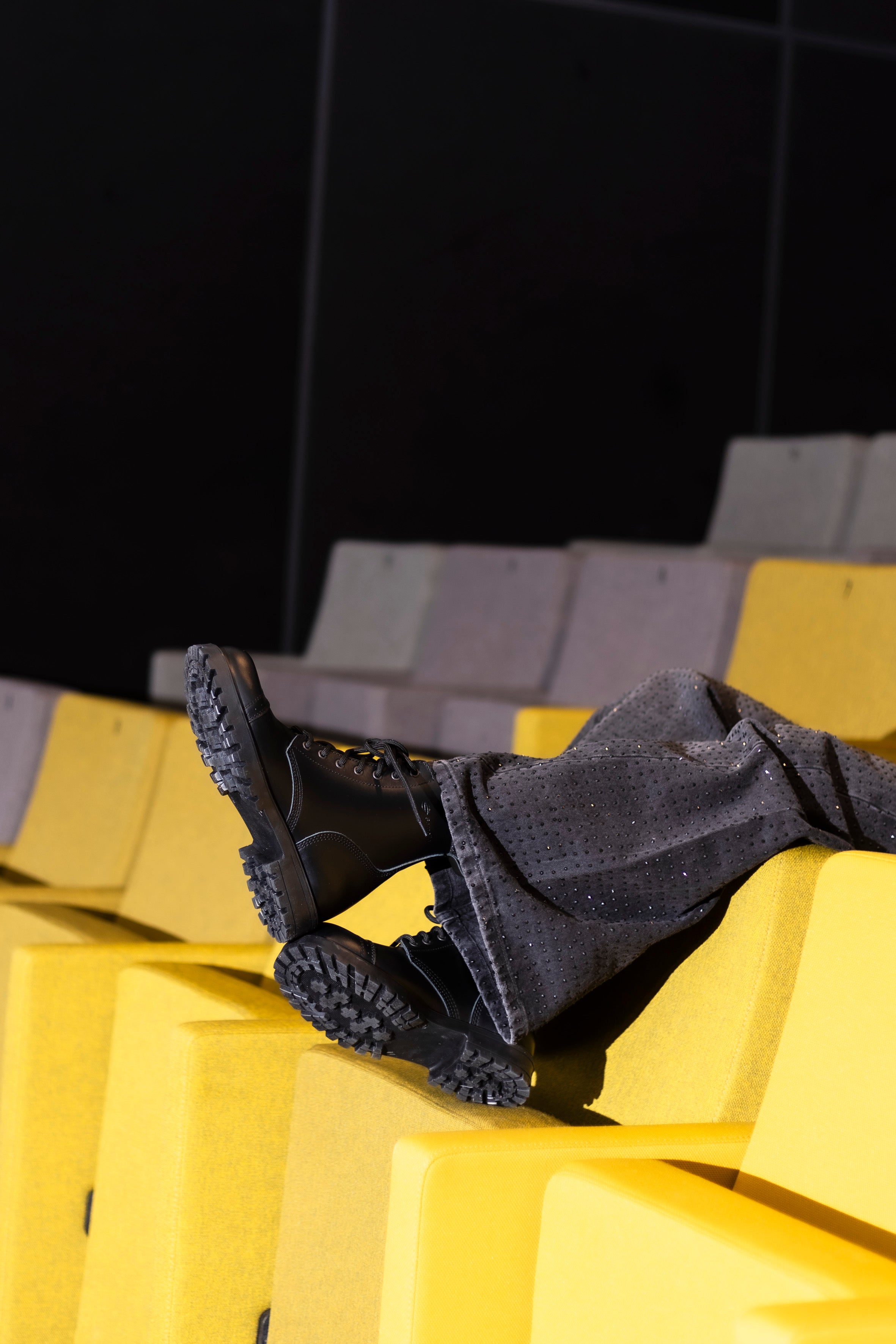 517 aka Aviator Boots - Black